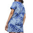 Фото #2 товара Puma Essentials+ Palm Resort Graphic Short Sleeve T-Shirt Dress Womens Blue Casu