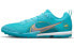 Фото #1 товара Кроссовки футбольные Nike Zoom Vapor 14 Pro TF 14 для искусственных полей, синего цвета, рекомендация для подарка