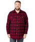 Фото #1 товара Tall Plaid Flannel Shirt