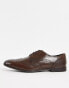 Фото #1 товара River Island lace up brogue in brown