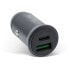 Фото #2 товара InLine USB car charger power-adapter power delivery - USB-A + USB-C - grey