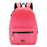 OH MY POP Mesh Fucsia Neon Backpack