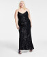 Фото #1 товара Платье без бретелек B Darlin с пайетками и V-образным вырезом