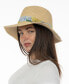 Фото #2 товара Women's Chiffon-Band Panama Hat