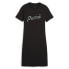 Puma Essentials Blossom Short Sleeve T-Shirt Dress Womens Black Casual 67967401