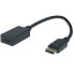 M-CAB 2200030 - 0.2 m - DisplayPort - HDMI Type A (Standard) - Female - Male - Straight