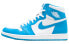 Фото #1 товара Кроссовки Nike Air Jordan 1 Retro UNC (Белый, Голубой)