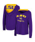 Women's Purple LSU Tigers Catalina Hoodie Long Sleeve T-Shirt