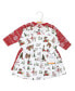 Фото #2 товара Baby Girls Cotton Dresses, Christmas Forest
