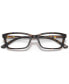 Men's Rectangle Eyeglasses, BB204953-O