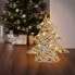 Фото #2 товара Weihnachtsbaum aus Rattan mit LEDs