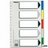 Фото #1 товара Сепараторы Esselte 5 листов многоцветный Din A4 (100 штук)