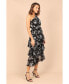 Фото #10 товара Women's Brigette One Shoulder Tiered Midi Dress
