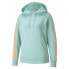 Puma Clsx Pullover Hoodie Womens Blue Casual Outerwear 589768-76