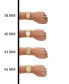 ფოტო #4 პროდუქტის Unisex Slim Runway Stainless Steel Bracelet Watch 42mm