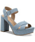Фото #1 товара Women's Dehmii Block Heel Platform Sandals, Created for Macy's