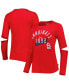 Фото #1 товара Women's Red St. Louis Cardinals Formation Long Sleeve T-shirt