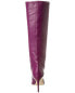 Фото #3 товара Paris Texas Stiletto Leather Knee-High Boot Women's