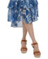 ფოტო #3 პროდუქტის Women's Paisley-Print Ruffled Midi Dress