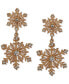Фото #1 товара Серьги lonna & lilly Crystal Snowflake