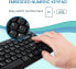 Фото #8 товара Perixx 10789 PERIBOARD-407B Mini Tastatur, USB, QWERTY US Englishes Layout, Schwarz, 320 x 142 x 25 mm