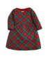 ფოტო #14 პროდუქტის Baby Girls Cotton Dresses, Christmas Plaid