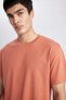 Фото #5 товара Erkek T-shirt V7699az/og350 Orange
