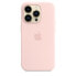 Фото #2 товара Apple iPhone 14 Pro Silicone Case with MagSafe - Chalk Pink - Cover - Apple - iPhone 14 Pro - 15.5 cm (6.1") - Pink