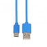Фото #2 товара iBOX IKUMTCB - 1 m - USB A - USB C - USB 2.0 - Blue