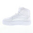 Фото #5 товара Puma Karmen Rebelle Mid 38721301 Womens White Lifestyle Sneakers Shoes