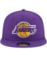 Фото #2 товара Men's Purple Los Angeles Lakers Official Team Color 9FIFTY Snapback Hat