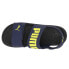 Фото #4 товара Puma Softride Backstrap Mens Blue Casual Sandals 385971-04