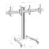 Фото #4 товара Hagor BrackIT Stand Dual - 70 kg - 106.7 cm (42") - 139.7 cm (55") - 600 x 400 mm - 0 - 15°