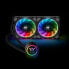 Thermaltake Floe Riing RGB 280 TT - All-in-one liquid cooler - 14 cm - 500 RPM - 1400 RPM - 27.2 dB - 63.19 cfm