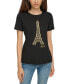 Фото #1 товара Футболка женская KARL LAGERFELD Париж с изображением Эйфелевой башни