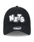 Фото #2 товара Men's Black Brooklyn Nets 2023/24 City Edition 9TWENTY Adjustable Hat