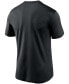 ფოტო #2 პროდუქტის Men's Black Chicago White Sox Large Logo Legend Performance T-shirt