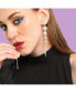 Фото #2 товара Women's Sleek Drop Earrings