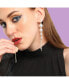 ფოტო #2 პროდუქტის Women's Sleek Drop Earrings