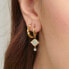 Modern Gold Plated Chakra Single Earring BHKE140