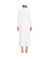 Фото #2 товара Women's Cotton Long Sleeve Midcalf Robe