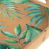 Фото #4 товара поднос для закусок 45 x 31 x 5 cm Листья Натуральный Деревянный ротанг 3 Предметы