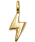 Mini Bolt Charm in 14k Gold