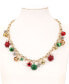Фото #3 товара Holiday Lane charter Club Gold-Tone Garland Statement Necklace, 18" + 3" extender, Created for Macy's