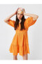 Фото #2 товара Платье Koton Mini с открытыми плечами и объемными рукавами