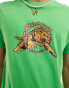 Фото #3 товара Santa Cruz salba tiger print t-shirt in green