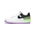 Nike Air Force 1 Low "Splatter" 泼墨 低帮 板鞋 女款 白绿紫