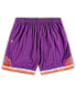 ფოტო #1 პროდუქტის Men's Mitchell Ness Purple Phoenix Suns Big Tall Hardwood Classics Team Swingman Shorts