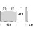 SBS P167-HM Brake Pads