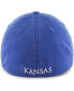 Фото #2 товара Men's Royal Kansas Jayhawks Franchise Fitted Hat